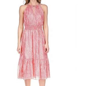 Michael Kors
Zebra Foil Halter Neck Sleeveless Dress